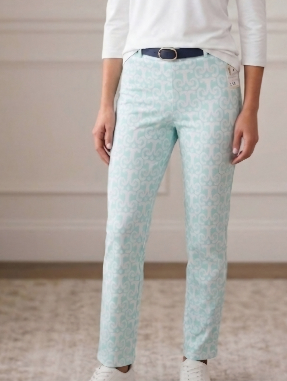 NWOT Jude Connally  Women’s Mint  Patterne  Pants